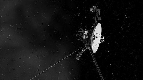 遨游太空的“旅行者1 号 ” 图片来源：JPL Caltech/NASA