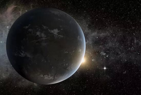 超级地球艺术概念图。超级地球是搜寻外星人的理想所在