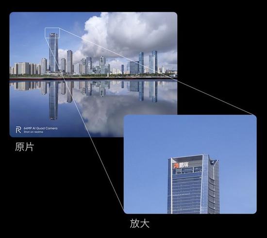 realme展示6400万像素照片